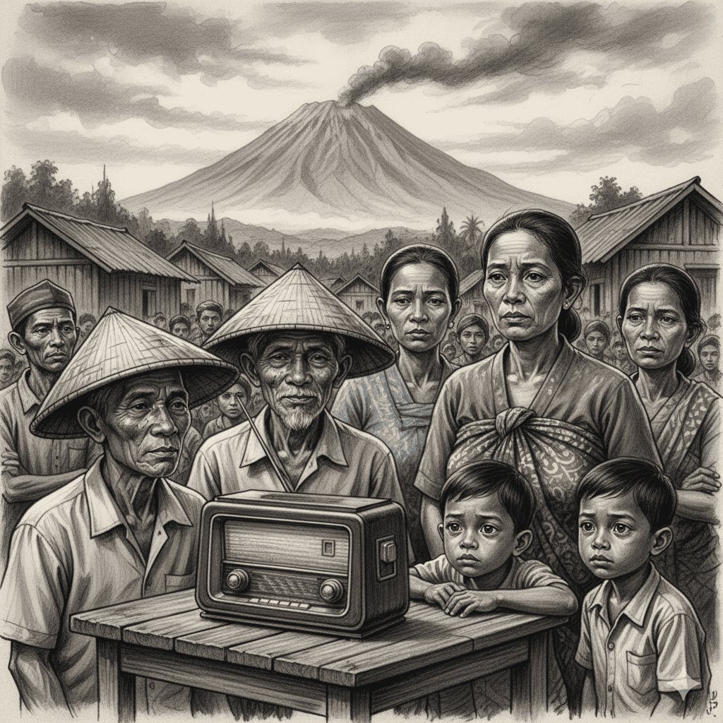 Peran Radio Komunitas Lintas Merapi dalam Meneguhkan Ketangguhan Masyarakat Gemini Generated Image 6icrbk6icrbk6icr 2