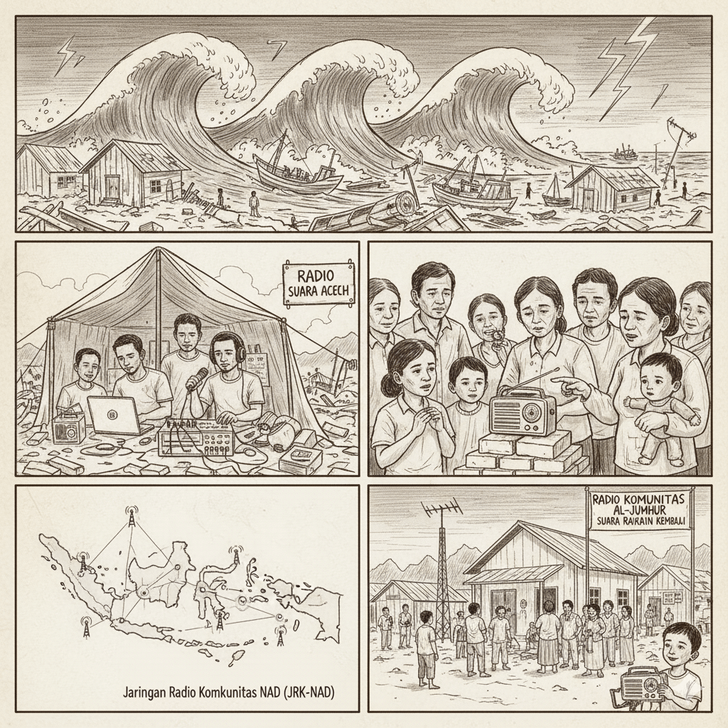 Suara yang Membangkitkan Aceh dari Puing Tsunami Ilustrasi RD Aceh 1