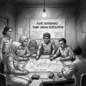 Mengenal Radio Siaran Kebencanaan di Indonesia ilistrasi suara bencana (2)